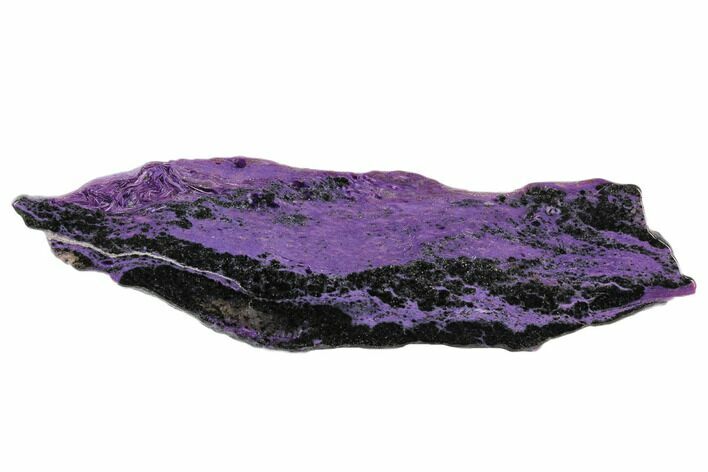 Beautiful, Purple, Polished Charoite Slab - Siberia #115043